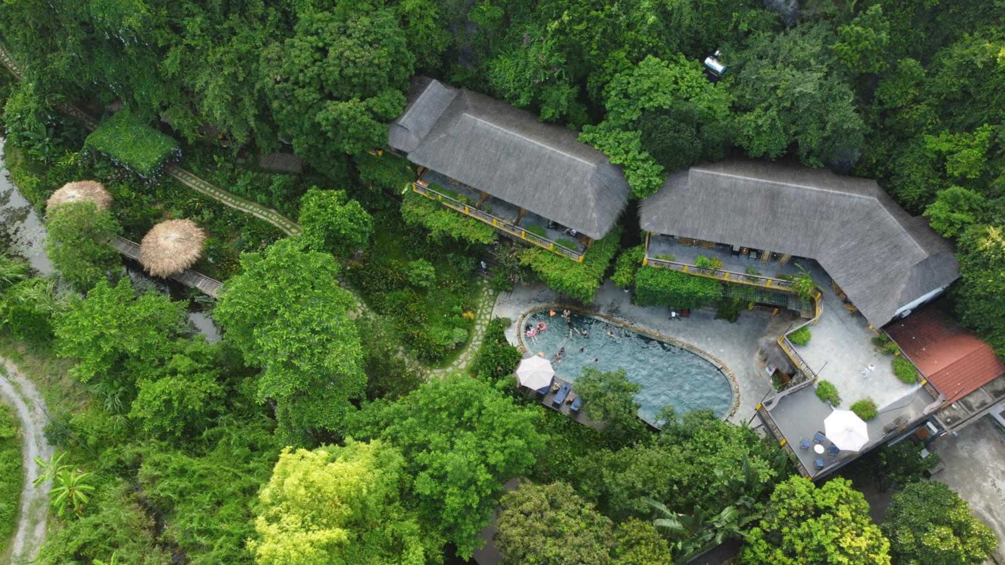Trang An Ecolodge Ninh Bình Exteriör bild